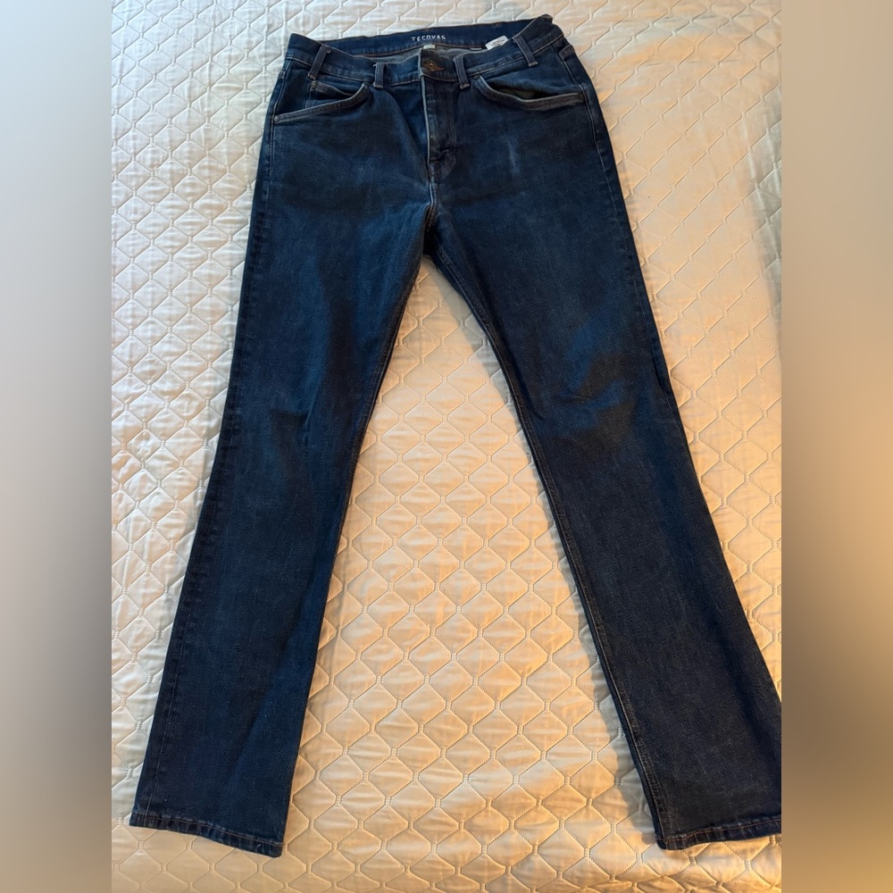 Tecovas Boot Cut Blue Jeans 34x34